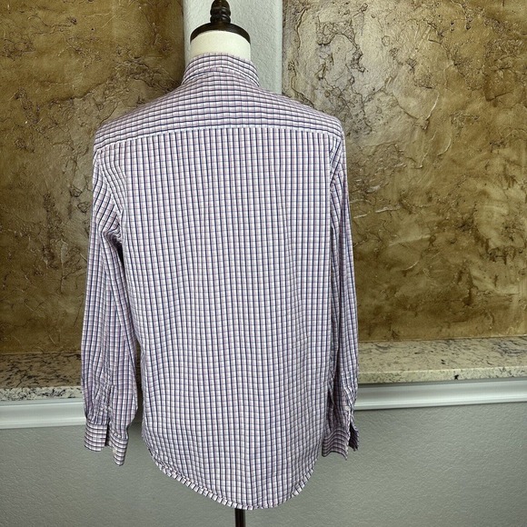 Simply Southern Men's Long Sleeve Plaid Button Down Shirt Size Large Turtle Logo - Picture 5 of 8